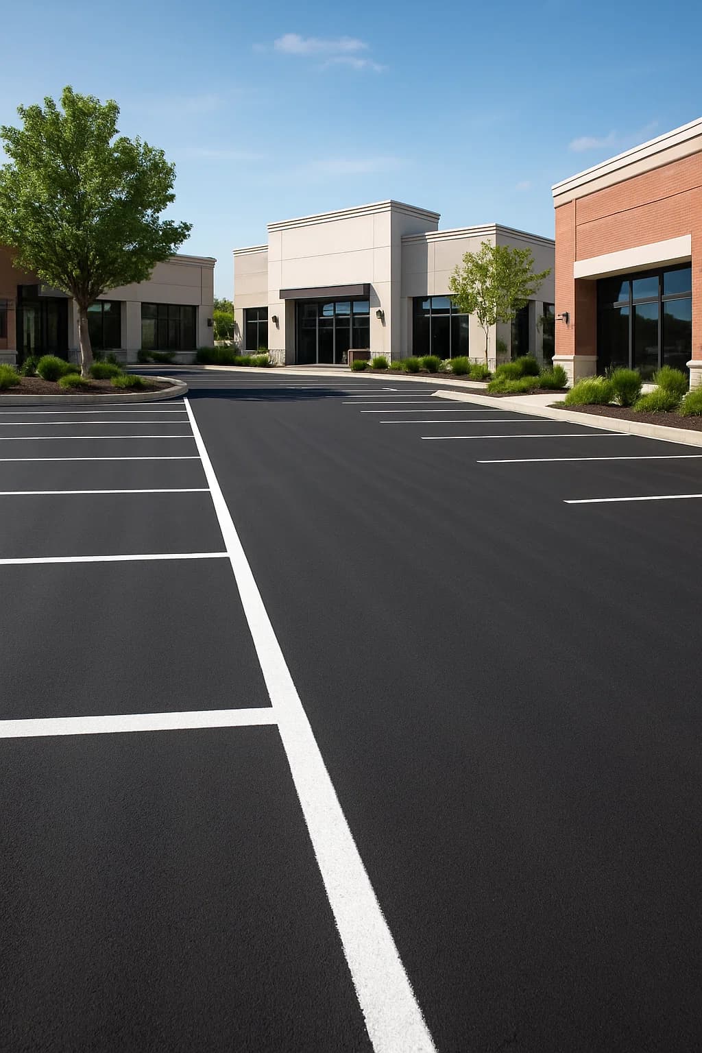 Asphalt Parking Lot for Businesses