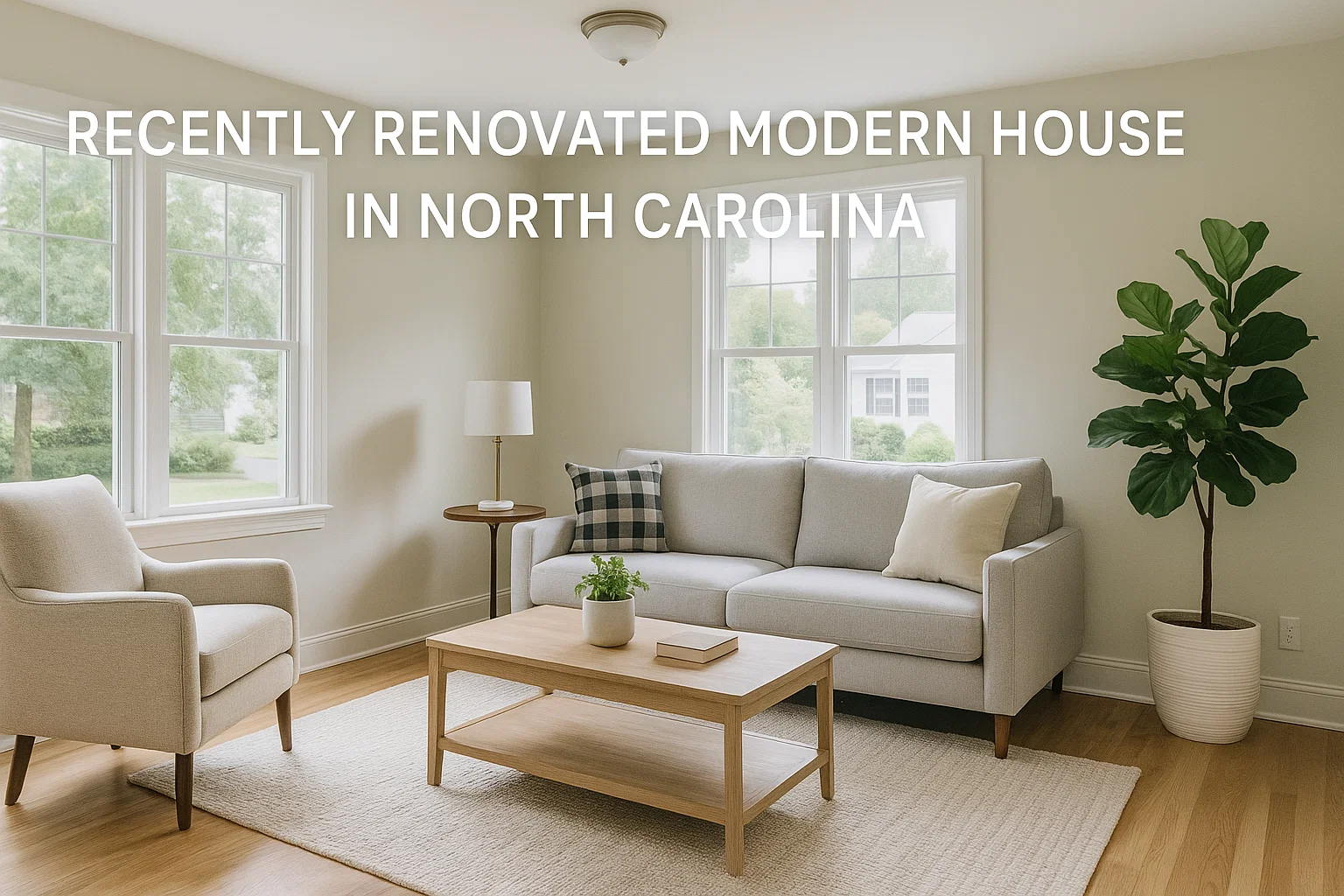 Home renovation in progress showing kitchen demolition in a North Carolina house